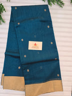 Chanderi with heavy Motifs on pallu
