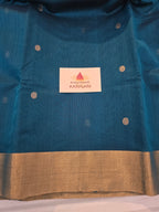 Chanderi with heavy Motifs on pallu