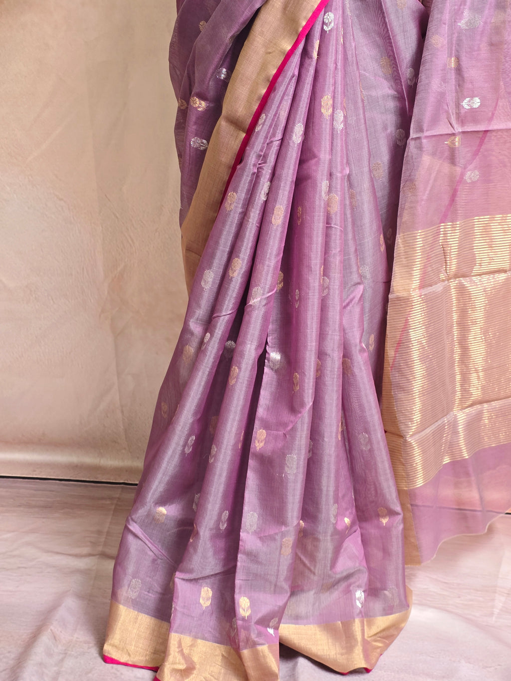 Chanderi Floral motifs