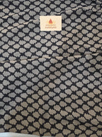 Handblock Printed Mul Cotton Saree cow Motifs