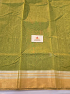 Kusum Mangal – Pure Handwoven Chanderi Silk Cotton Saree | Green